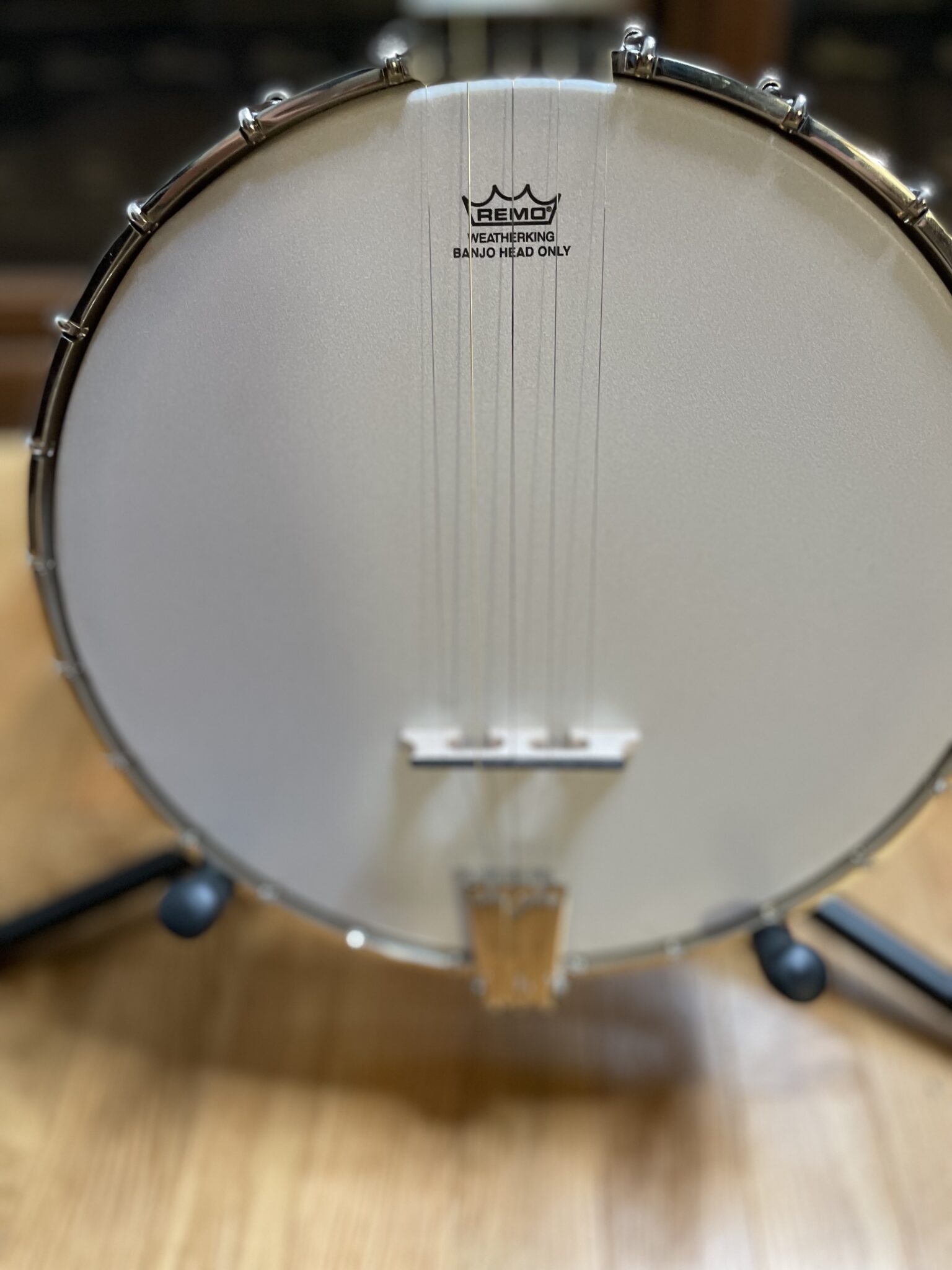 Open Back Banjo Waverly Tailpiece (Walnut)