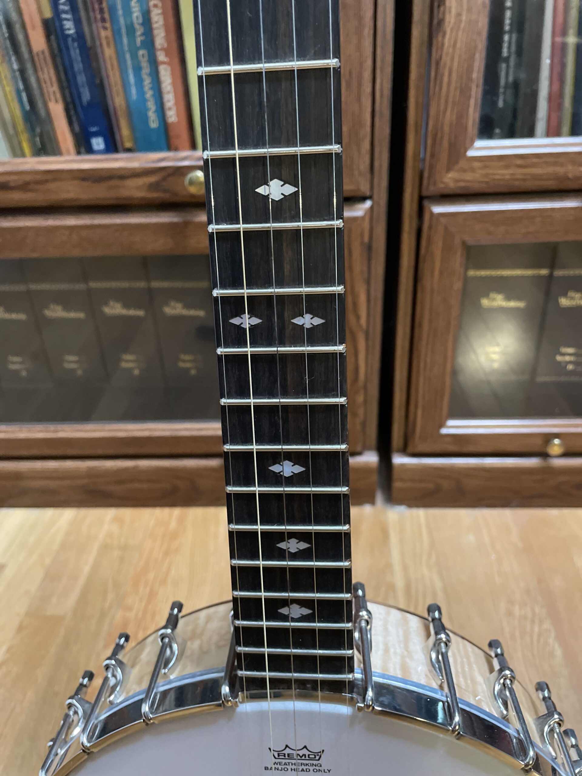 Open Back Banjo Waverly Tailpiece (Walnut)