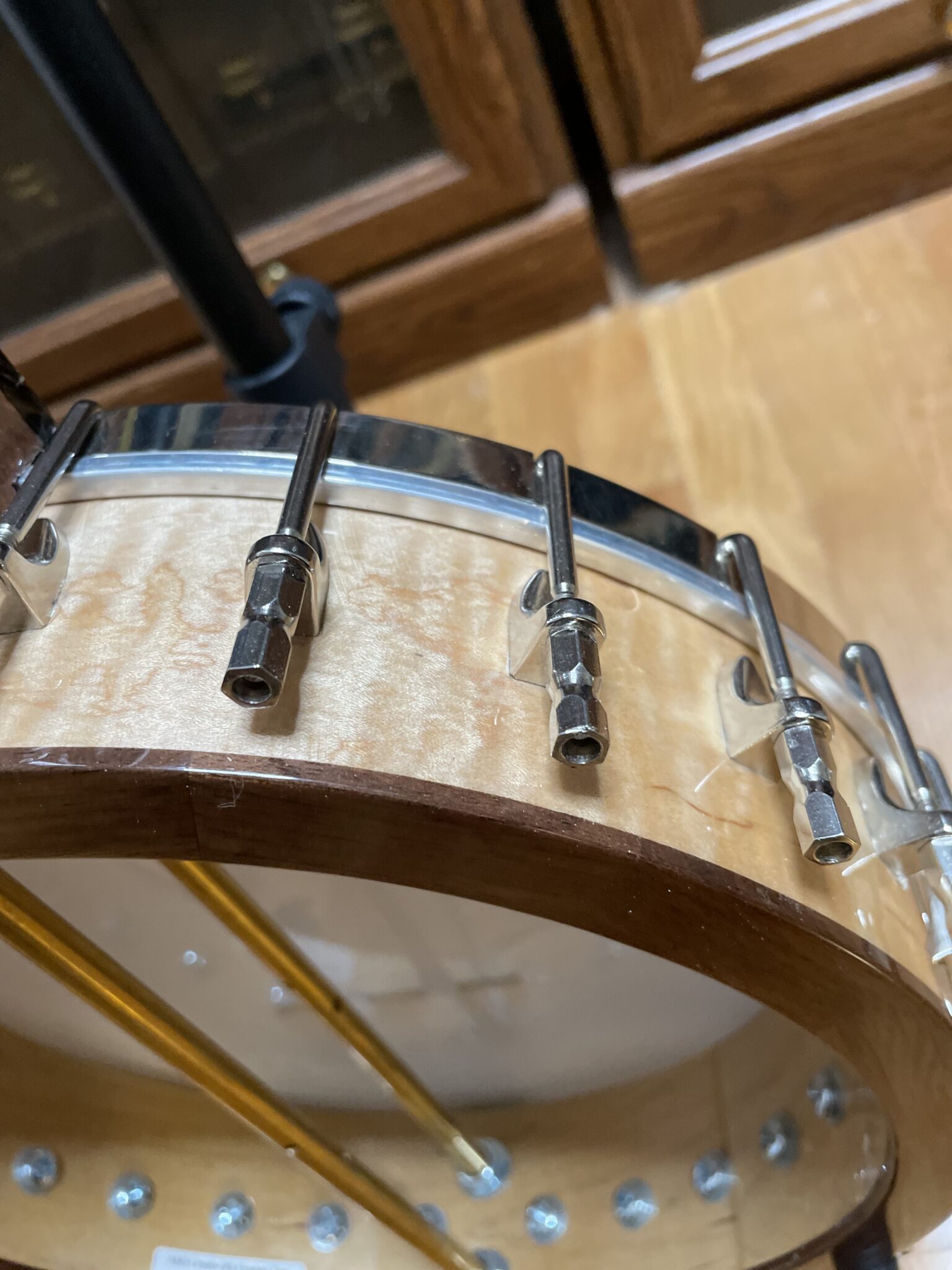 Open Back Banjo Waverly Tailpiece (Walnut)